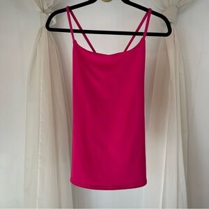 Lululemon Built-in-bra Twist Back Detailing Full Length Tank Top